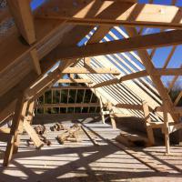 entreprise de construction de charpente bois traditionnelle à Nort sur Erdre