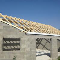 pose d'une charpente bois traditionnelle